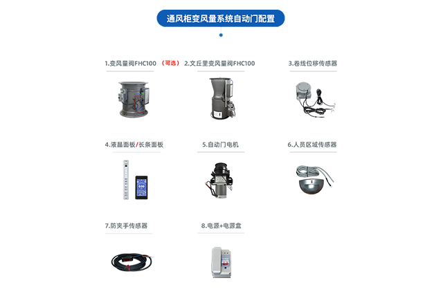 通風(fēng)柜變風(fēng)量系統(tǒng)（自動(dòng)門(mén)）